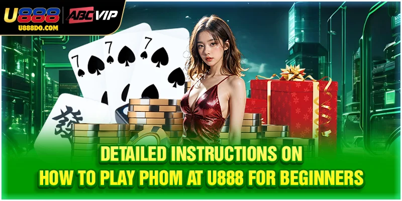 Detailed instructions on how to play Phom at U888 for beginners