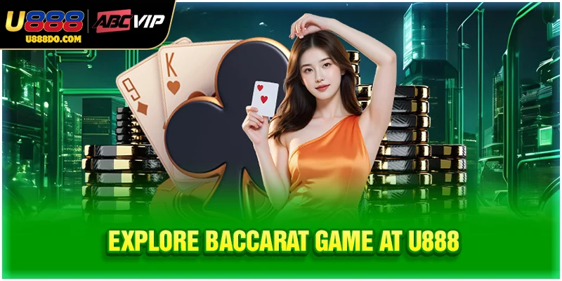 Explore Baccarat game at U888