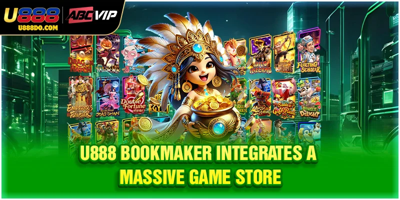 U888 bookmaker integrates a massive game store