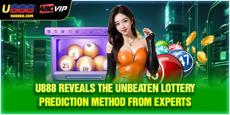 U888 reveals the unbeaten lottery prediction method from experts